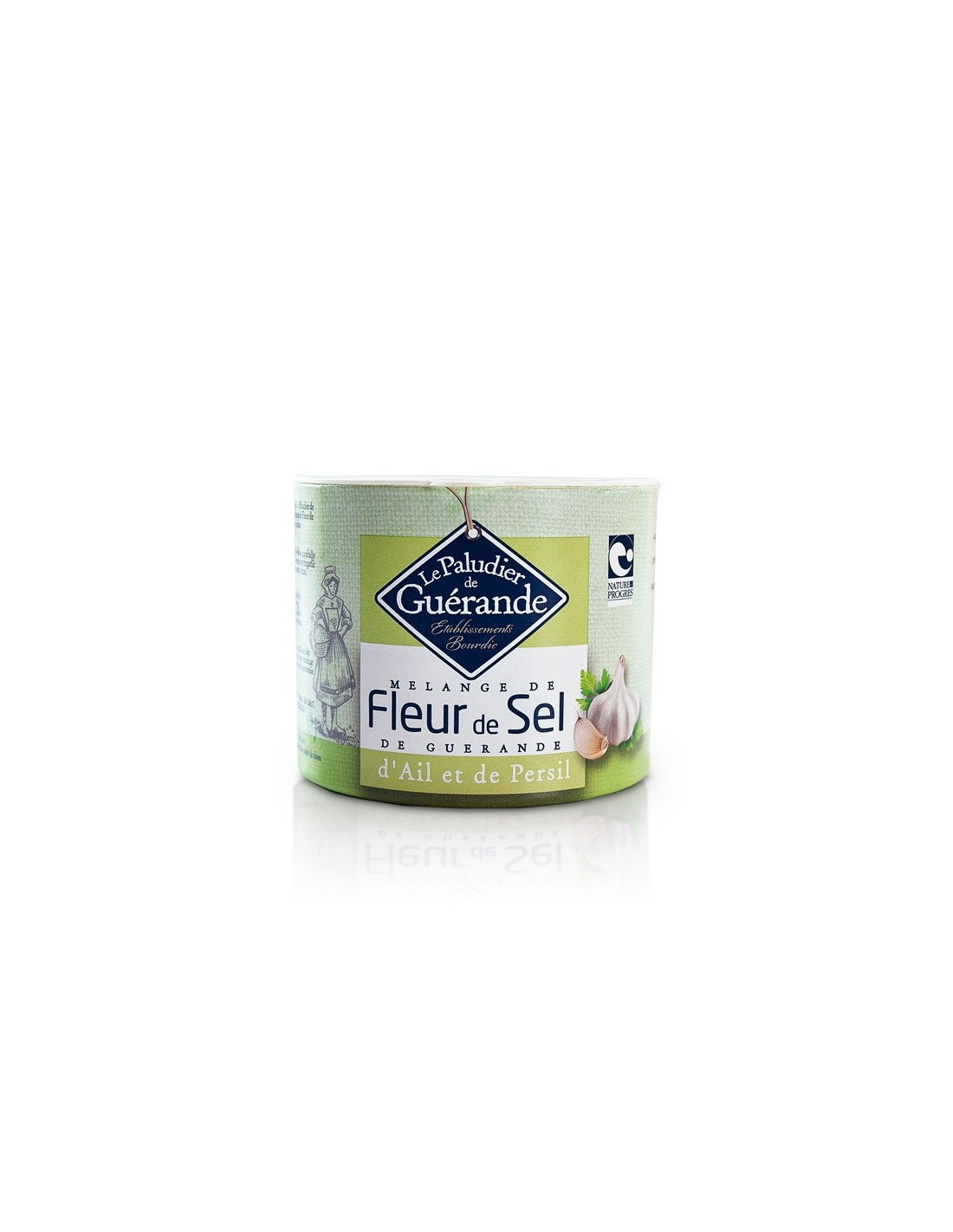 Fleur de Sel de Guérande Ail & Persil Pot 125g