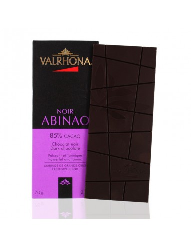 Chocolat Noir Abinao 85% cacao - Valrhona