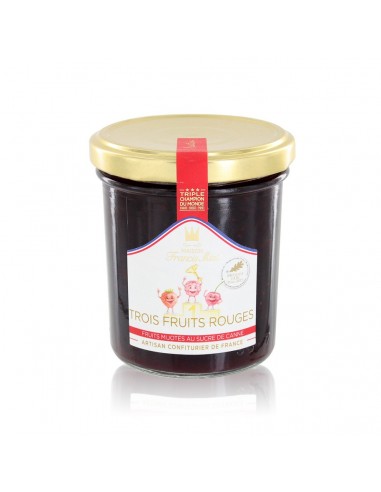 Confiture Trois Fruits Rouges 220g - Francis Miot