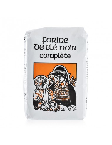 Farine de Blé Noir complète 500g - Moulin de l'Ecluse