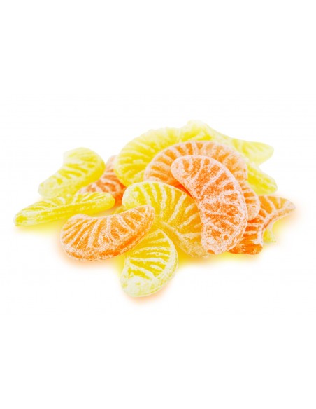 Bonbons tranches de fruits sachet 200g