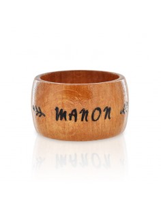 Rond de serviette personnalisé prénom