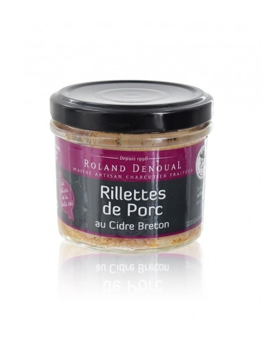 Rillettes de porc au Cidre breton 100g - Roland Denoual