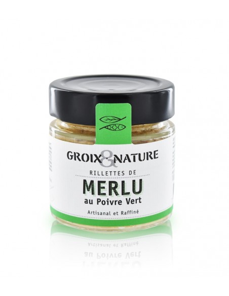 Rillettes de Merlu au Poivre vert