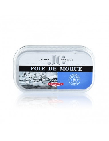 Foie de morue fumé en conserve - Conserverie Gonidec