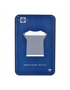 Boîte Marinière garnie de Biscuits pépites d'Aquitaine 2