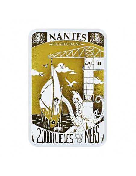 Coffret la Grue Jaune Nantes garni de Biscuits