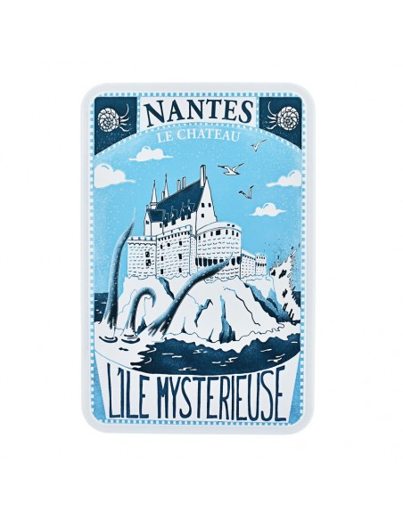 Coffret le Château de Nantes garni de Biscuits