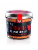 Pâté de volaille au piment d\'Espelette 90g