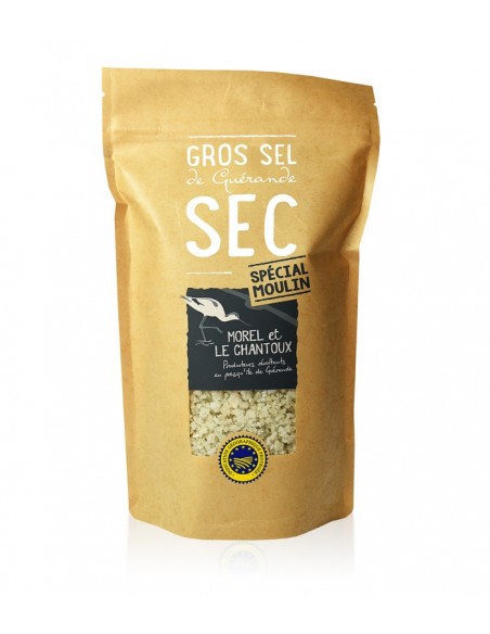 Gros sel de Guérande sec - Spécial moulin, 500g