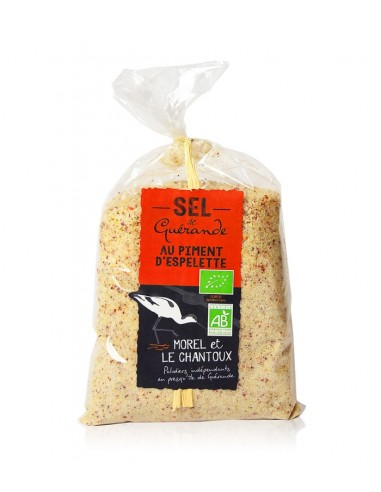 Sel au piment d'Espelette 250g - L'Atelier du sel