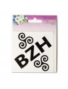 Autocollant "BZH Triskel" | Sticker