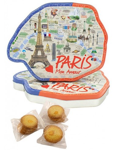 Boîte Paris garnie 210g de punchs galettes fines