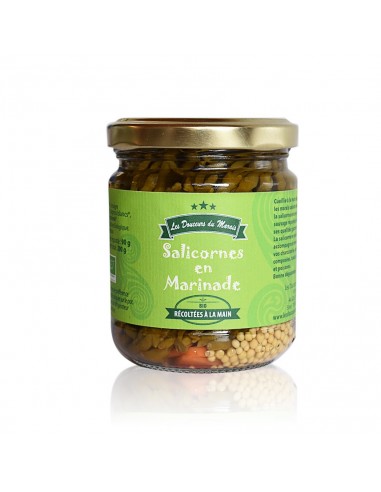 Salicornes en marinade de guerande pot 200g