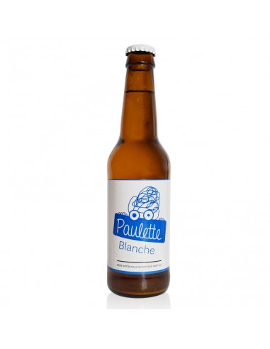 Bière Paulette Blanche bouteille 33cl