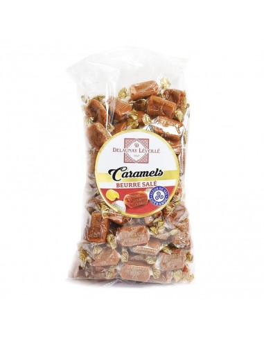 ⇒ Caramels tendres au beurre frais & Sel de Guérande - Boite 50 gr