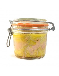 Foie de Gras de canard entier cuit dans son bocal 300g 2