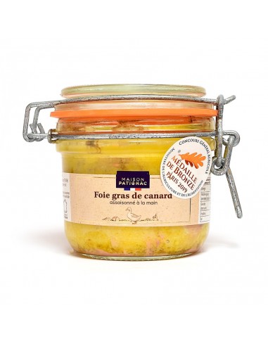 Foie de Gras de canard entier cuit dans son bocal 180g