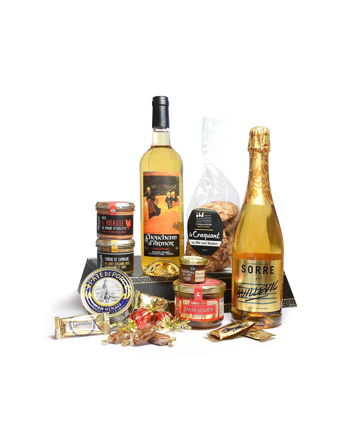 Coffret garni – Autour du cidre breton