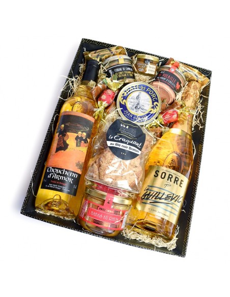 Coffret garni – Autour du cidre breton