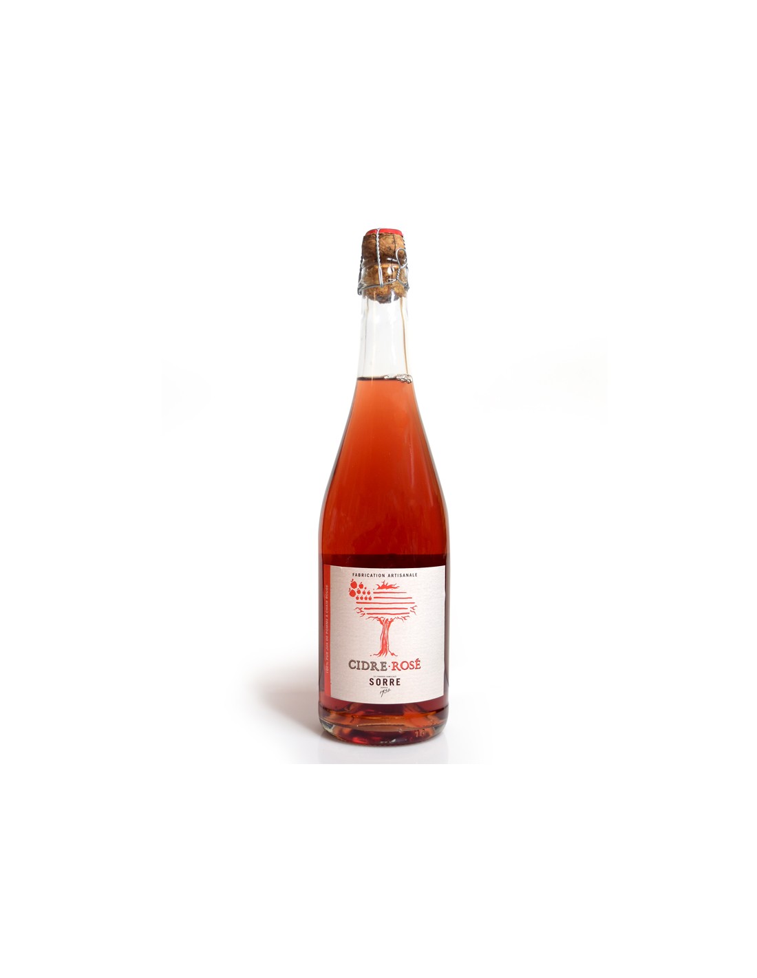 Cidre breton rosé 75cl - SORRE