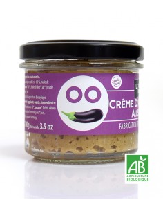 Crème d'aubergine au sésame bio 2