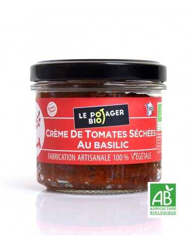 Creme tomate séchée basilic