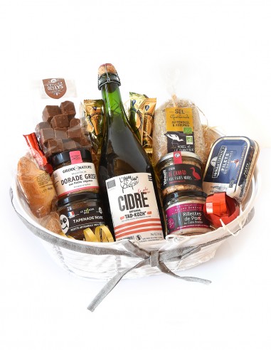 Panier Le grand voyage au pays des gourmets | Panier cadeaux