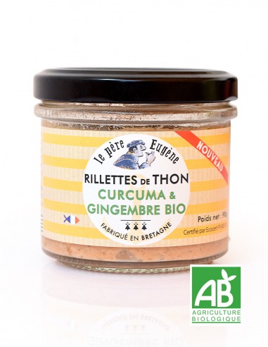 Rillettes de thon au curcuma &...