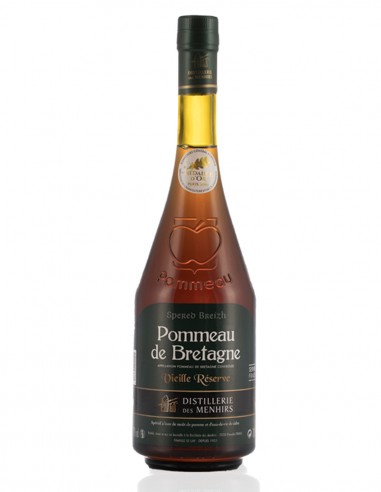 pommeau de bretagne aoc 100% breton distillerie des menhirs vieille réserve
