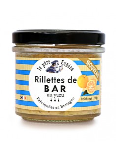 Rillettes de bar au yuzu 90g