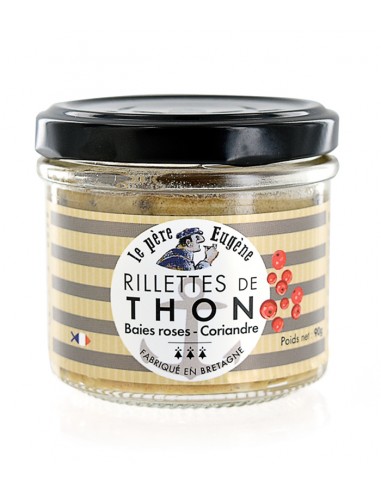 Rillettes de thon aux baies roses &...