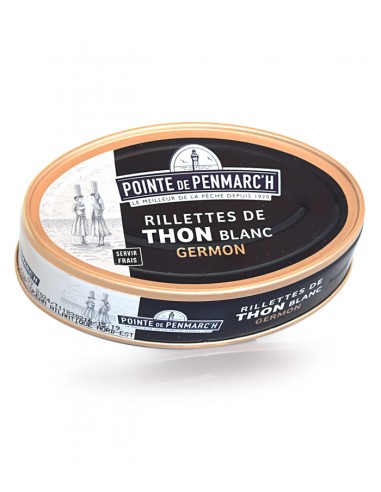 Rillettes de thon blanc germon 115g