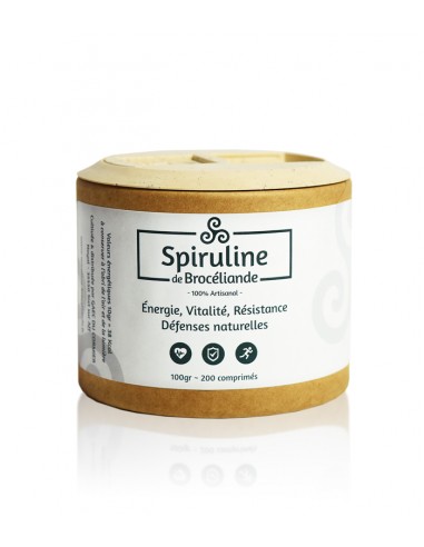 Spiruline de Brocéliande en comprimés 100g