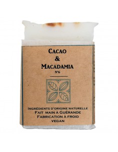 Savon cacao et macadamia 100g