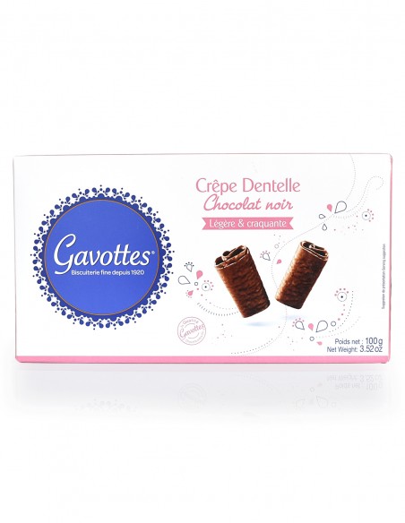 Gavottes au chocolat noir 100g