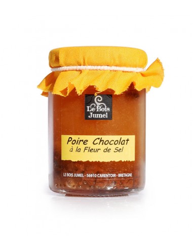 Confiture poire & chocolat à la fleur de sel 110g