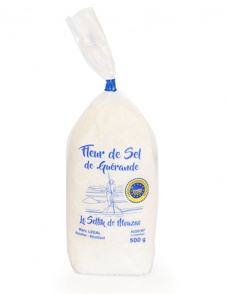 Fleur de sel de Guérande 500g Fleur de sel