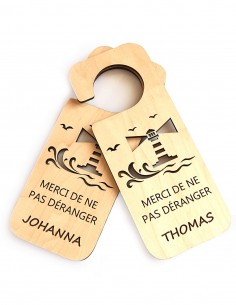 Accroche-portes personnalisé prénom 2