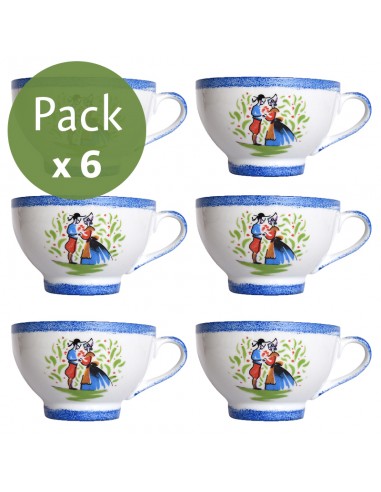 Bolée couple breton tradition pack x6