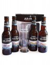 Coffret 4 bières Ar-Men BIO 33cl