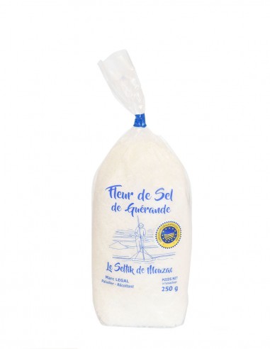 Sachet de fleur de sel de Guérande 500g – Les 11 hermines