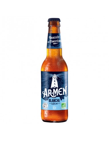 Bière blanche Ar-Men BIO 33cl