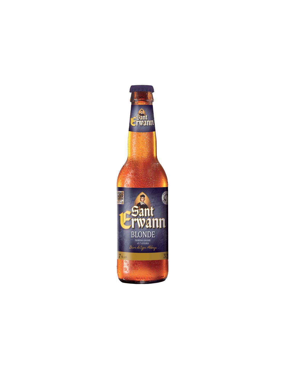 Bière Sant Erwann Blonde Bretonne 33cl