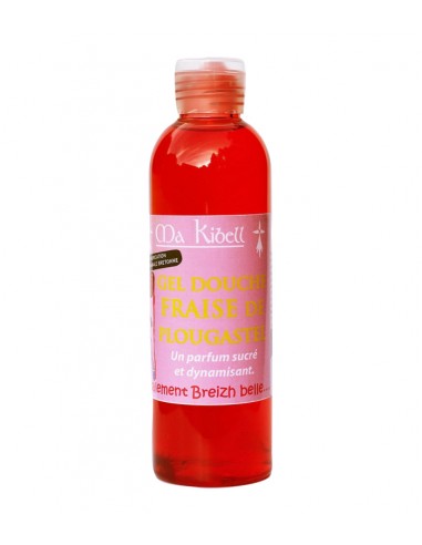 Gel douche fraise de Plougastel 200ml