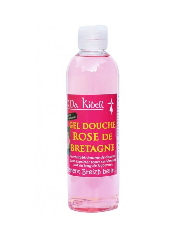 Gel douche rose de Bretagne 200ml