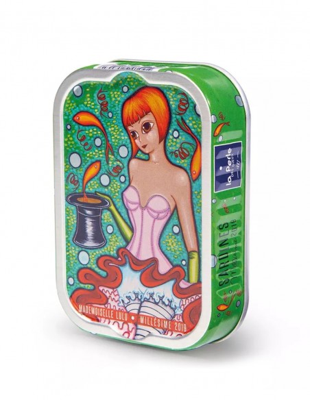 Sardines millésime 2019 Mademoiselle Lulu 115g