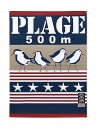 Torchon "Plage 500m"