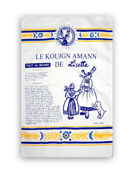 Torchon "Le Kouign Amann de Lisette"