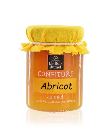 Confiture d'abricot au miel 120g